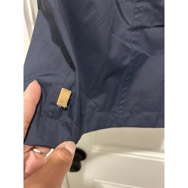 Timberland Women HyVent Waterproof 2 in 1 Trench Coat Blue Small Quilted Liner - Image 7