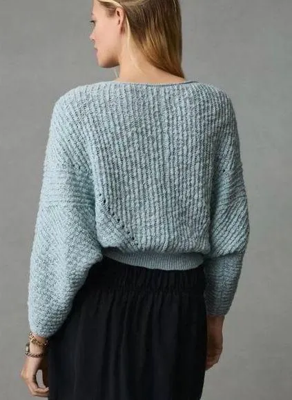 Anthropologie Blue Sweater - Image 4