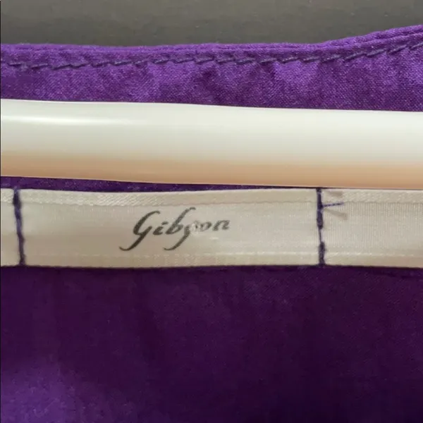 Gibson Purple silky top - Image 3