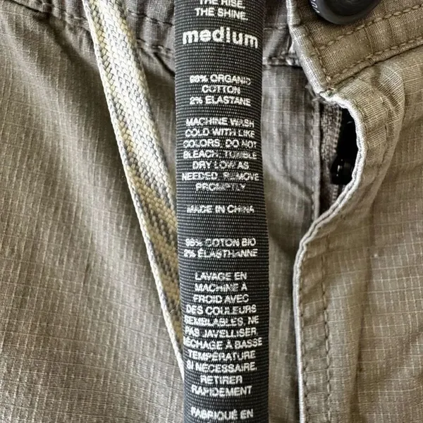 Vuori The Rise And Shine Organic Cotton Athletic Casual Gray Jogger Active Pants - Image 9