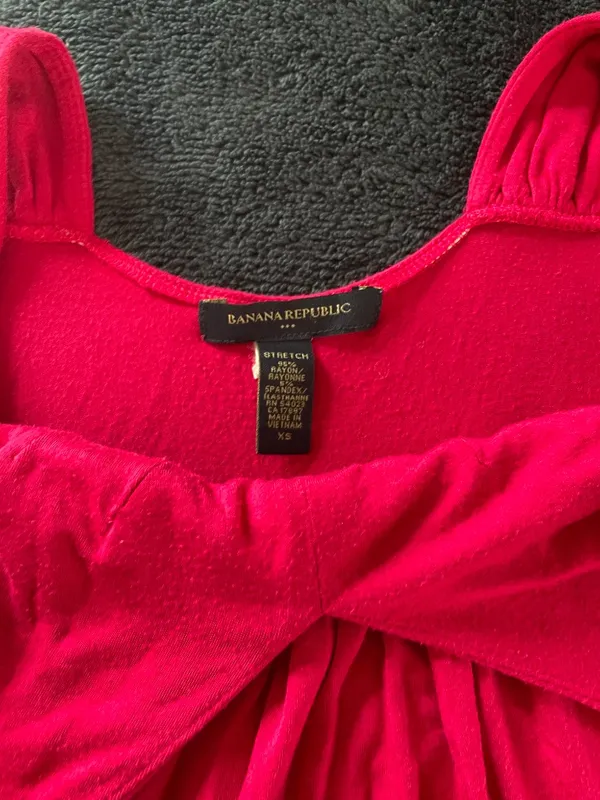 Banana Republic Hot Pink Dress - Image 2