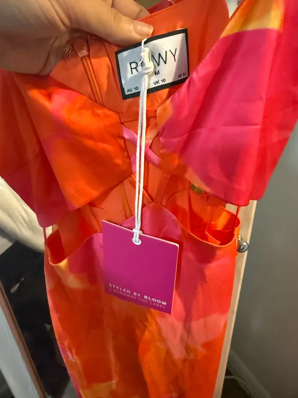 Fortunate One Maxi Dress Pink - Image 3