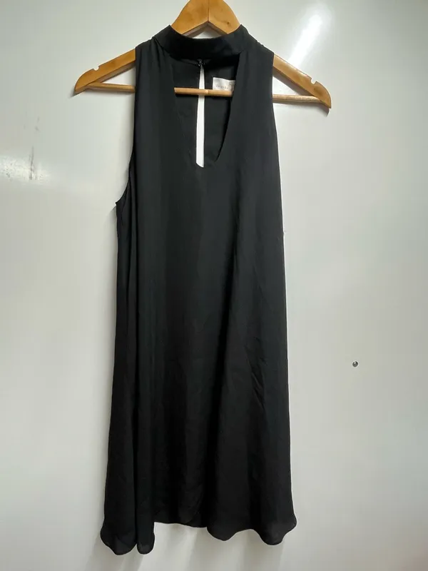 NEW Amanda Uprichard black sleeveless mini dress size small women’s designer - Image 4