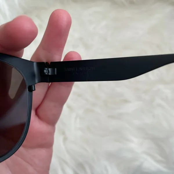 YSL 54mm round metal sunglasses - Image 8
