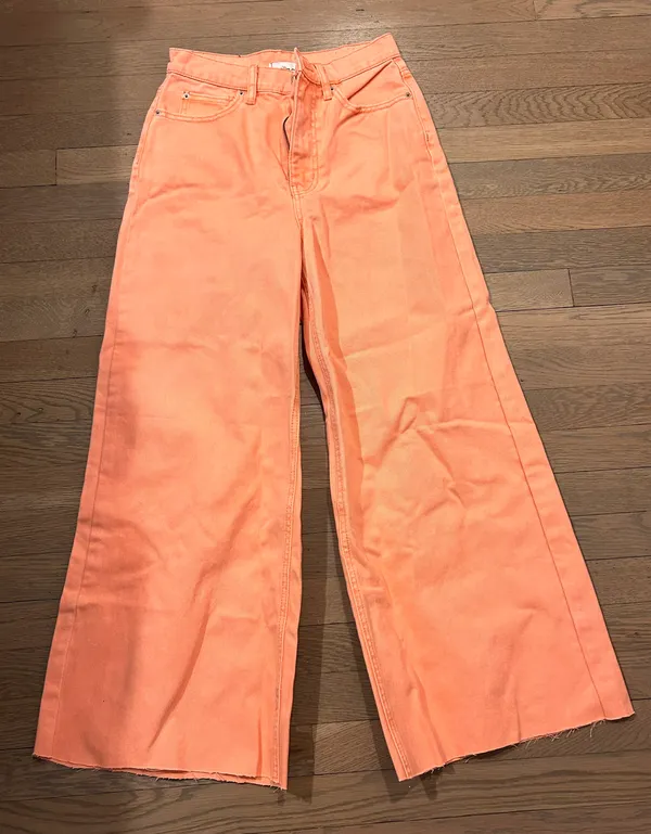 Beg A-wide Jeans - Image 2