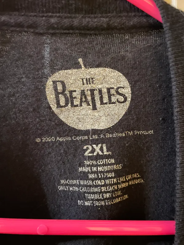 Beatles Tee Black Size XXL - Image 2