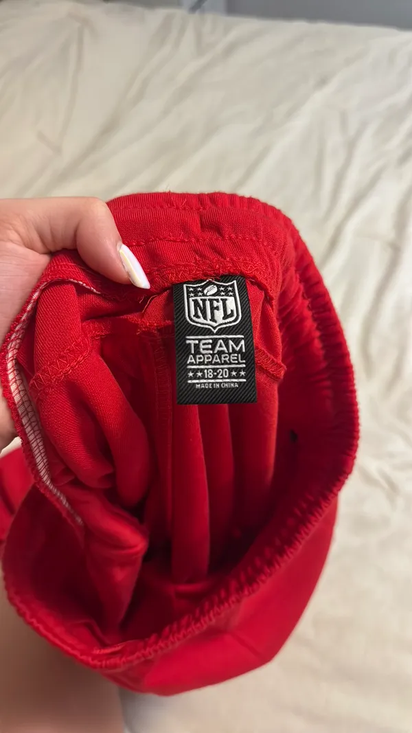 NFL Team Apparel KC chiefs joggers - Image 2
