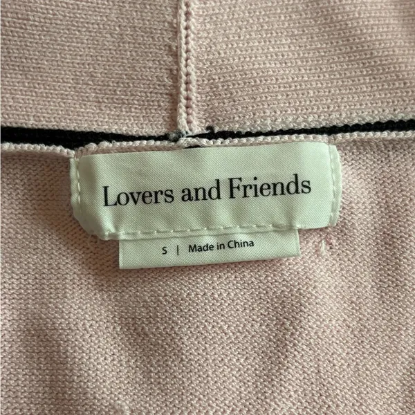Lovers and friends revolve Natalie pink MISSING BELT dress size small - Image 5