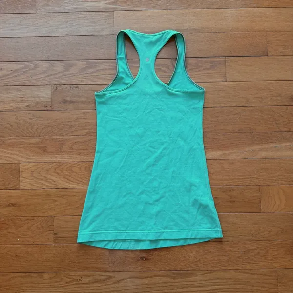Lululemon Cool Racerback Tank Top Women 6 Bali Breeze - Image 5