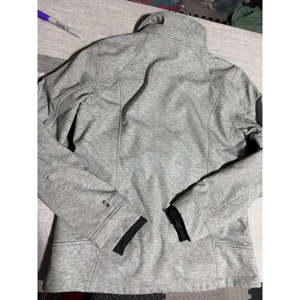 Free Country Womens Softshell Jacket Full Zip Gray Size Medium Fleece Lined‎ - Image 7