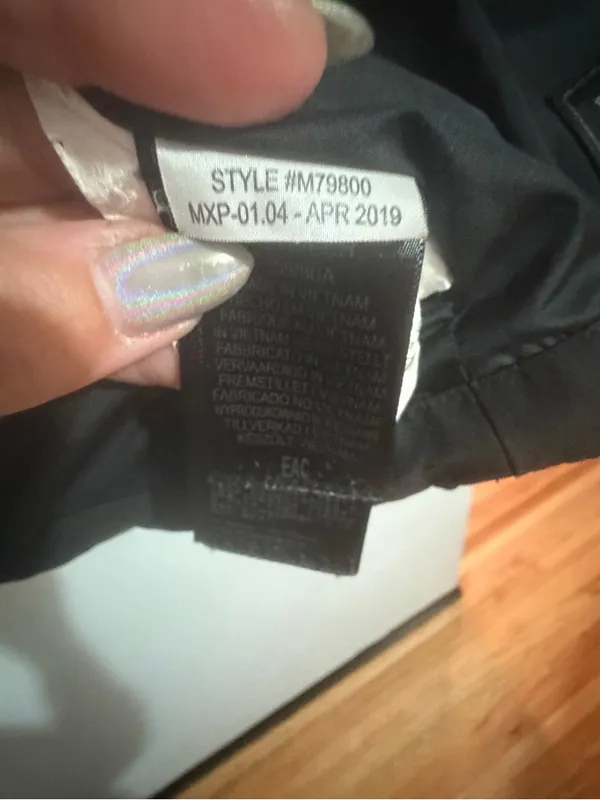 Marmot Black Hooded Women's Puffer Jacket- XS - Image 7