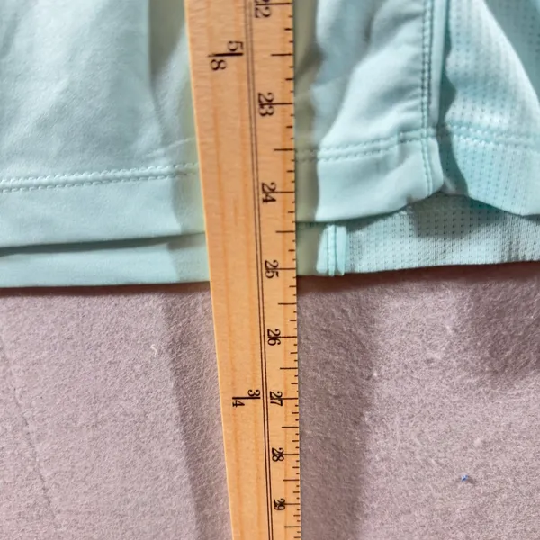441 | Peter Millar E4 Wicking UPF 50+‎ Quarter Zip Pullover Light Blue Womens L - Image 4