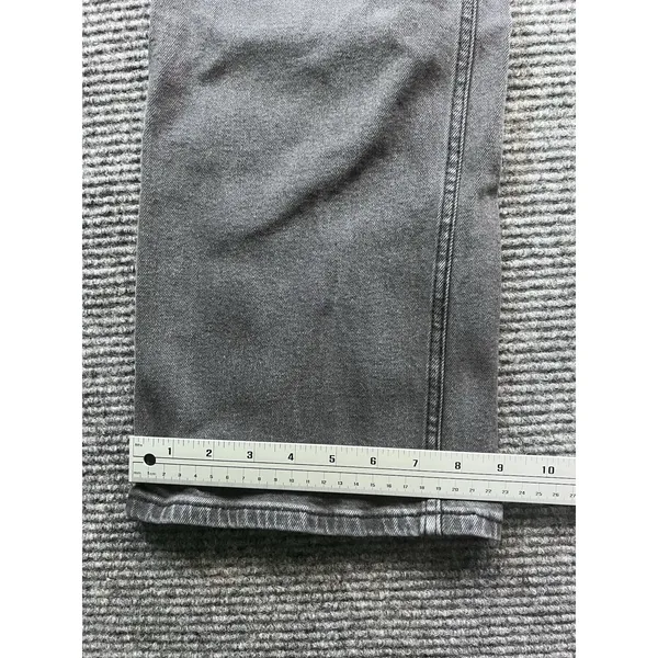 Hollister Ultra High Rise Baggy Jeans Black Wash Wide Leg Grunge‎ 24 X 29 SZ 00 - Image 7