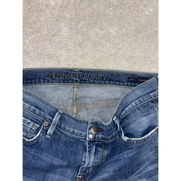 Citizens Of Humanity‎ Jeans Womens 29 Blue Ava Low Rise Straight Med Wash USA - Image 4
