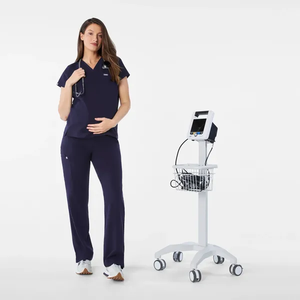 Women's Navy Kade - Maternity Straight-Leg Scrub Pant™ - Image 6