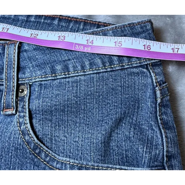 Levi Strauss Signature Womens Size 10 Short Bootcut Jeans Blue Stretch Denim - Image 8