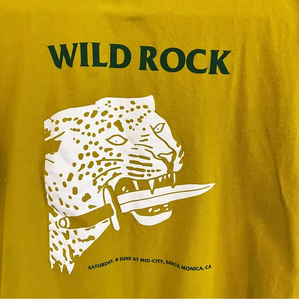 Bohme Wild Rock Graphic Tee Shirt. Size XSmall. EUC - Image 6
