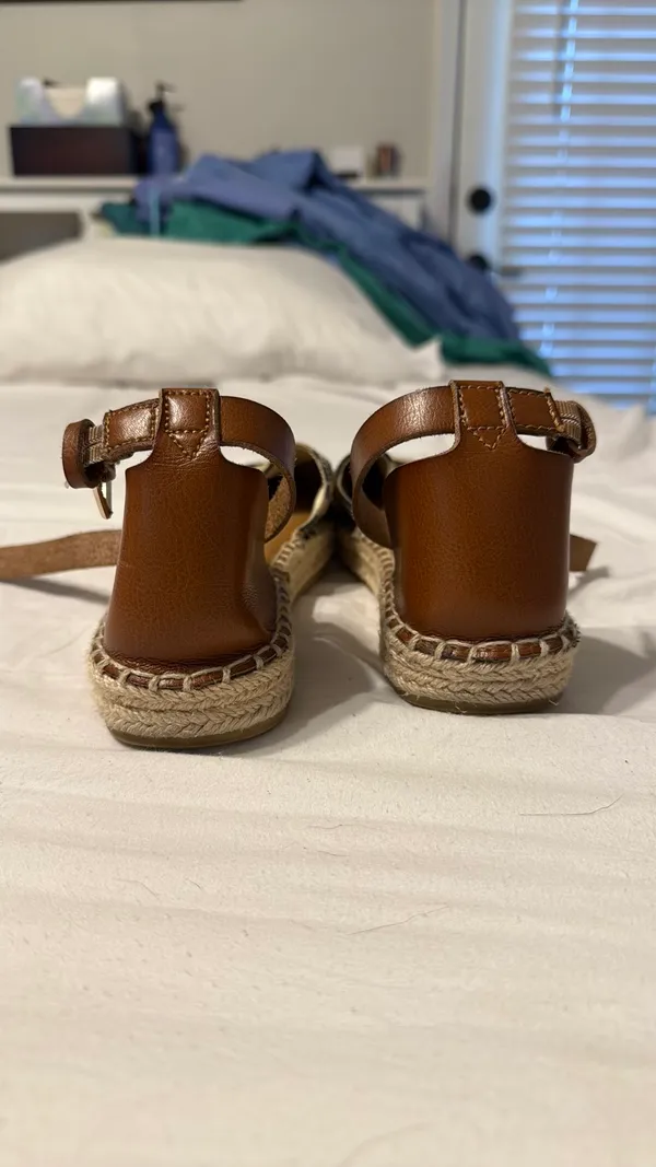 Old Navy Cheetah Espadrille Shoes - Image 5