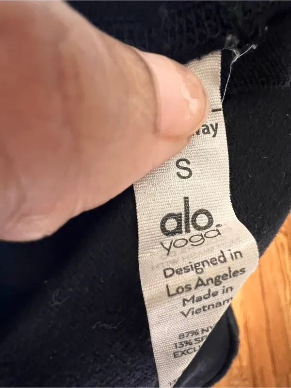 ALO Yoga Black High-Rise Bike Shorts - Image 5