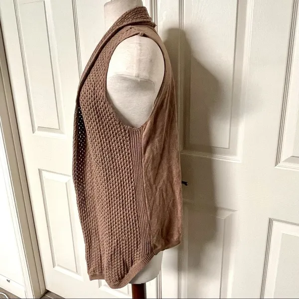 Croft & Barrow brown sweater vest - Image 10