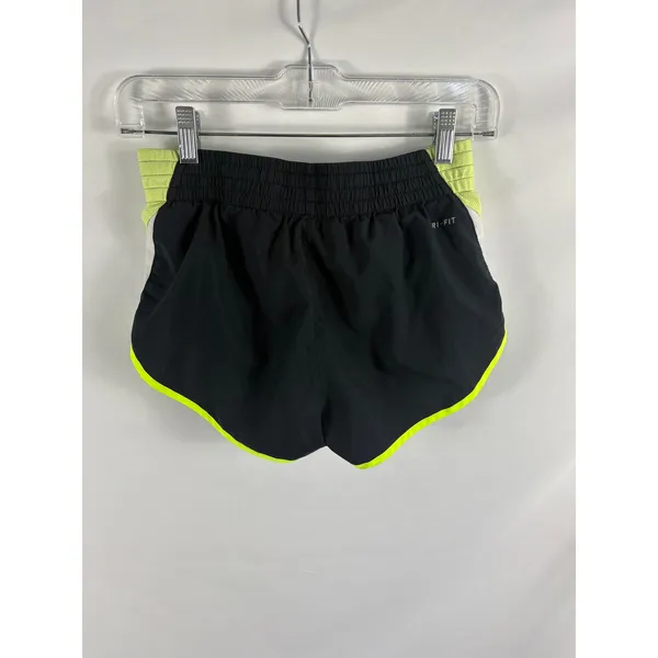 Nike Dri Fit Athletic Shorts black yellow Size XS - Image 3