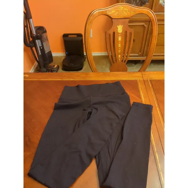 LULULEMON Women's Wunder Under High-Rise Cotton Pants Leggings 24” X 31” Size 6 - Image 7