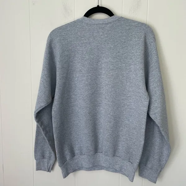 Hanes Disneyland Resort Crewneck Sweatshirt Mickey Mouse Grey Women’s Size S - Image 2