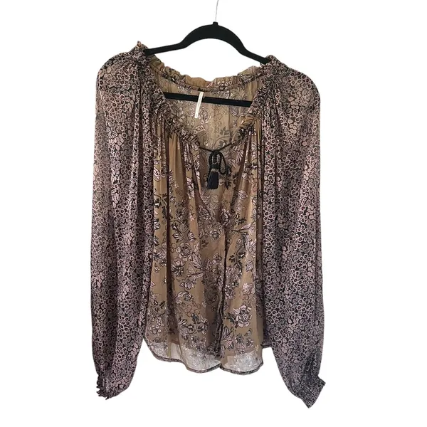 Free People Hendrix Sheer Blouse - Image 12