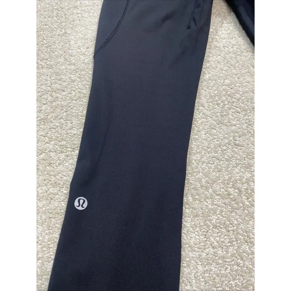 Lululemon Lead The Pack Reflective Tight 28" Black Running Leggings Size 4 - Image 12