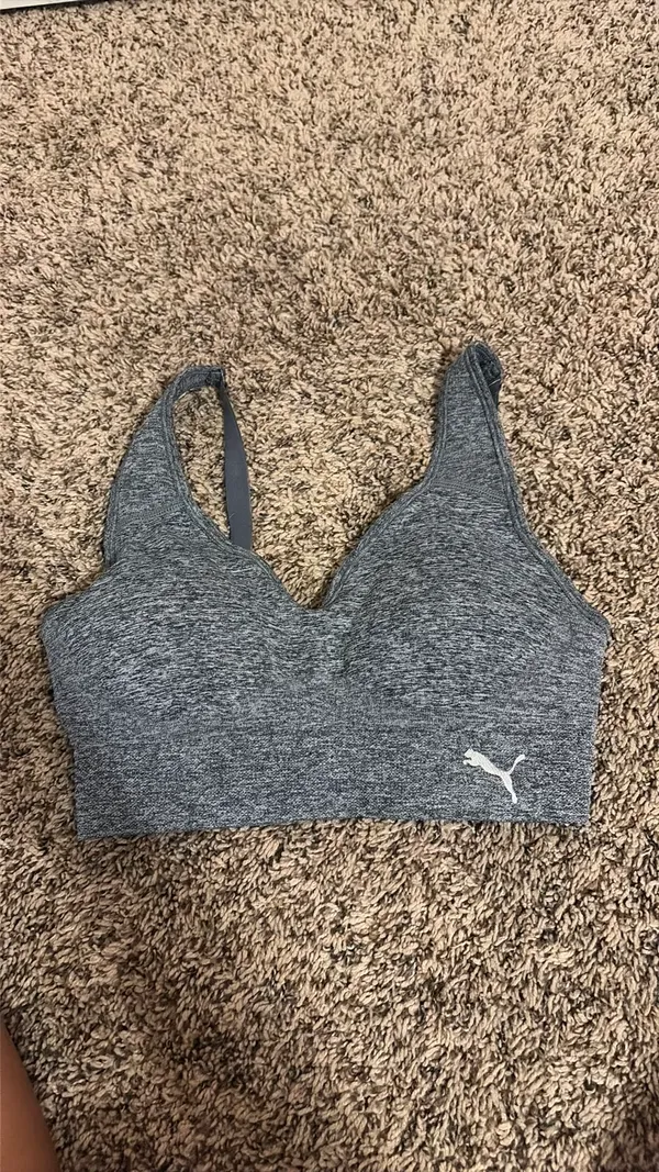 Puma Bra Grey Sports  - Image 2