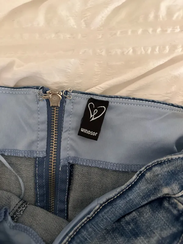 Windsor Mini Denim Dress - Image 4
