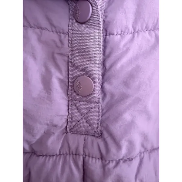Free People Movement Pippa Packable Pullover Puffer Lavender‎ Women's Size Small - Image 11