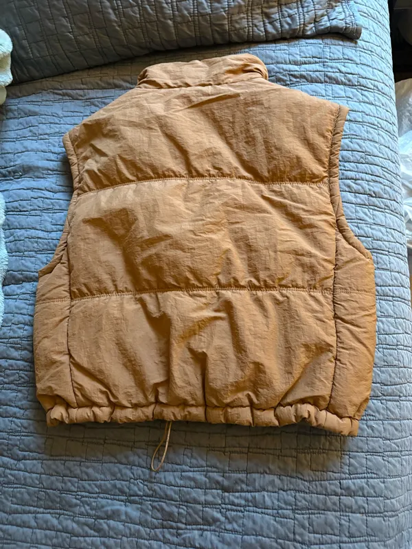 Thread & Supply brown puffer vest  - Image 2