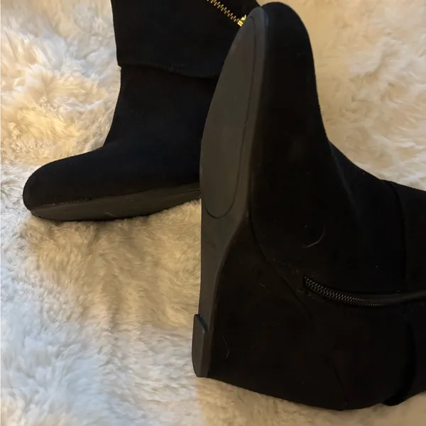 Daisy Women’s size 8 black Sexy Wedge Comfortable Ankle Boots Sexy Classic style - Image 8