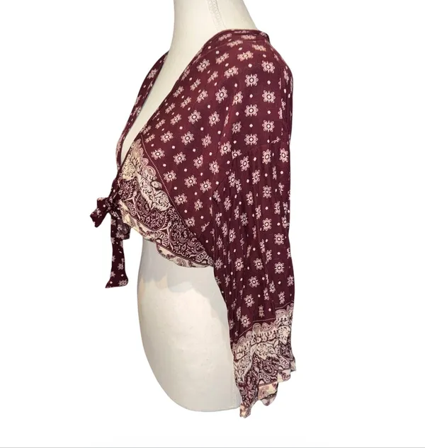 Boho tie front top  - Image 2