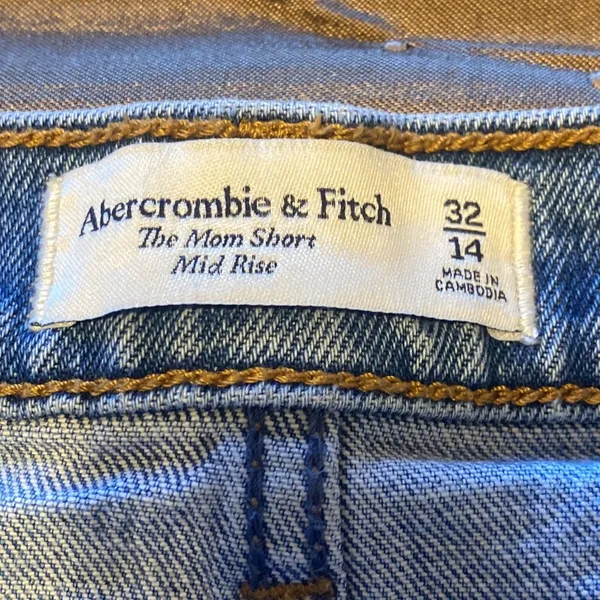 Abercrombie & Fitch A&F Denim Jean Shorts - Image 3
