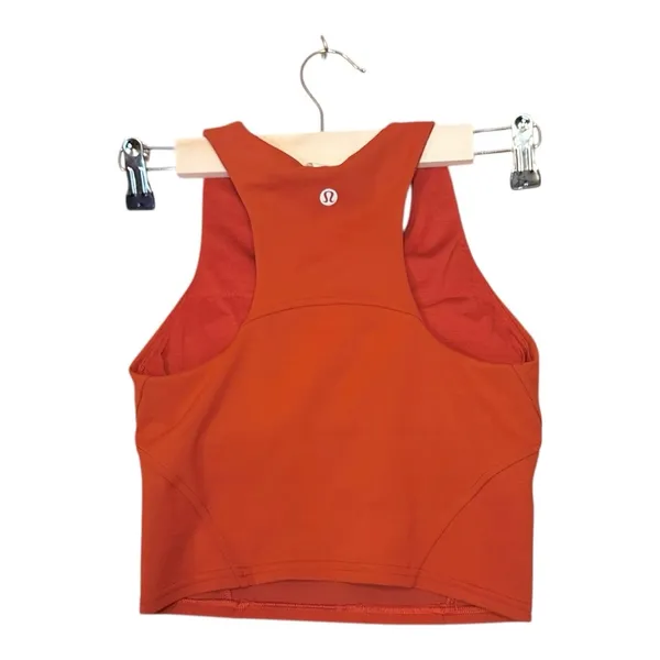 Lululemon Align High‎ Neck Tank Top Burnt Caramel Nulu Yoga Tank Built-In Bra 2 - Image 2