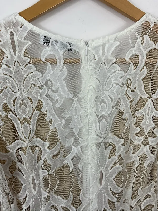 Showpo Break The Bar Playsuit Lace Romper Womens Size 8 - Image 3