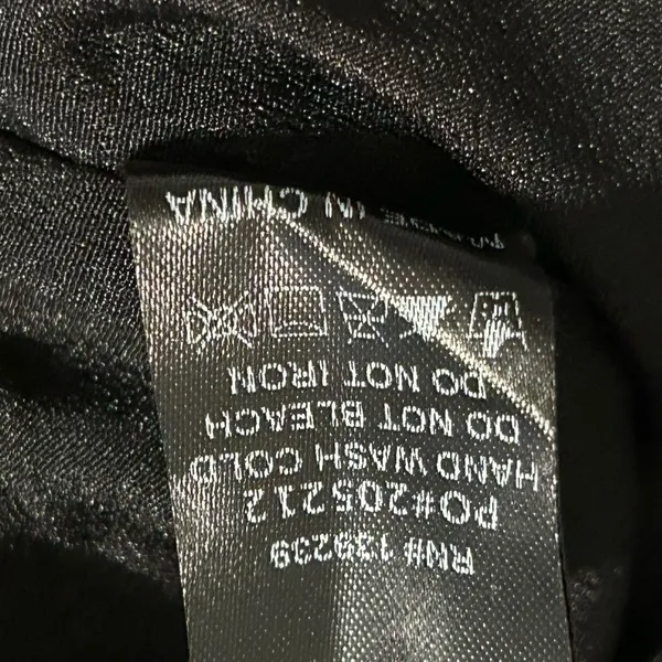 DO+BE Black Ruched Sparkly‎ Scrunch 6 for $36 Dress Size Small - Image 4
