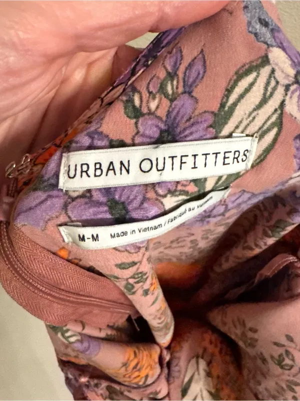 URBAN OUTFITTERS Lily‎ Satin Wrap Midi Dress - Image 5