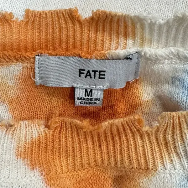 Fate Tie Dye Pullover Sweatshirt Women’s Medium - Image 2