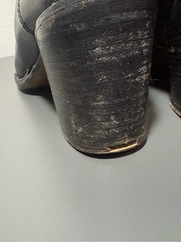FIORENTINI + BAKER Black Leather Knee - Image 7