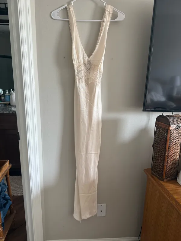 Rumored Bridal Slip Dress - Image 5