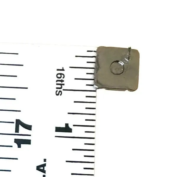 White House Black Market Red Baguette Stud Earrings - Image 9