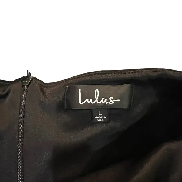 Lulu’s Black Pencil Skirt Size Large‎ - Image 2