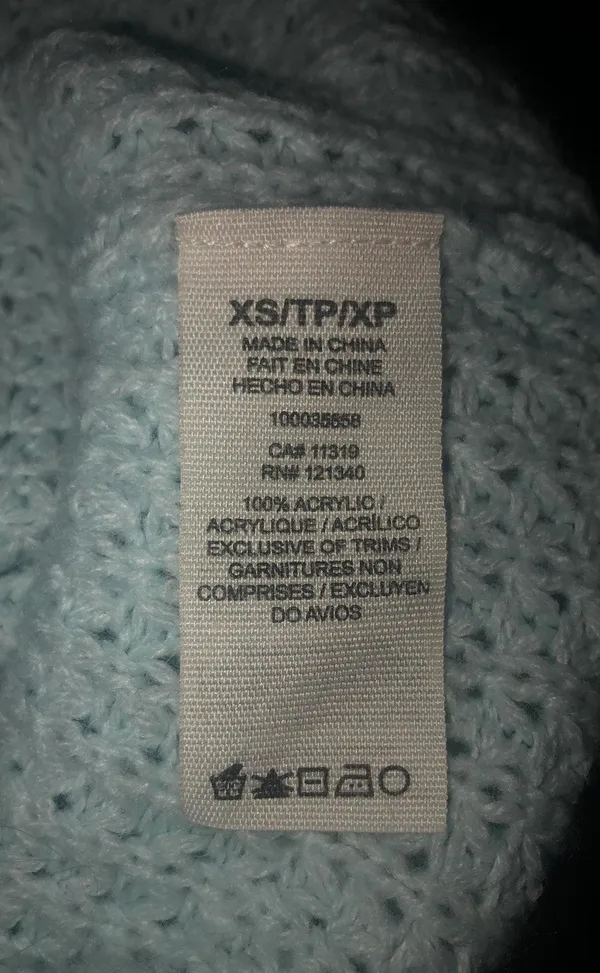 Garage Oversized Cropped Sweater - Image 4