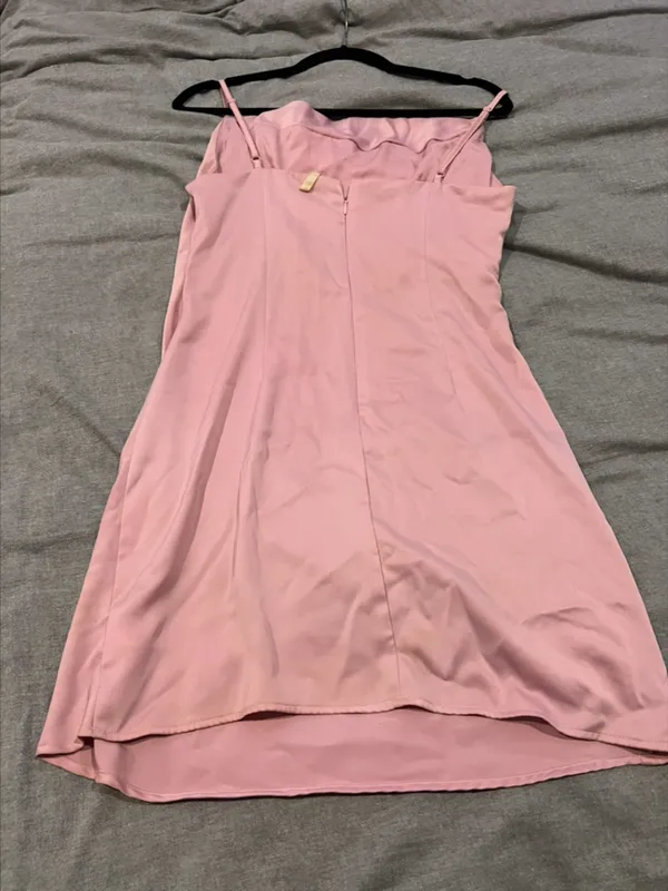 Urban Outfitters Light Pink Slip Dress - Image 2