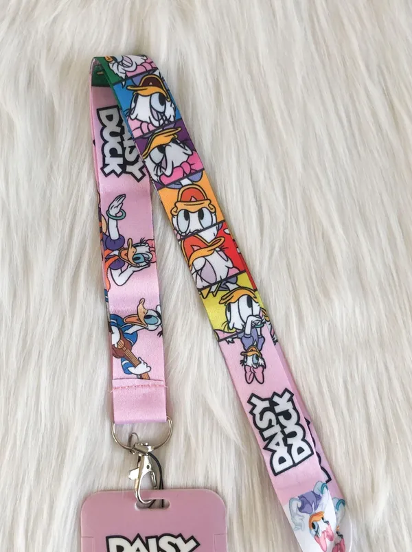 Daisy Duck lanyard with Id/ card holder - Image 3