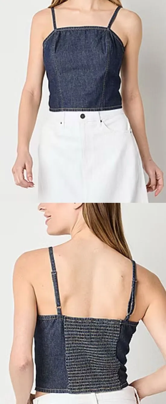 a.n.a Womens Square Neck Camisole Size Medium nwt (0203) - Image 2