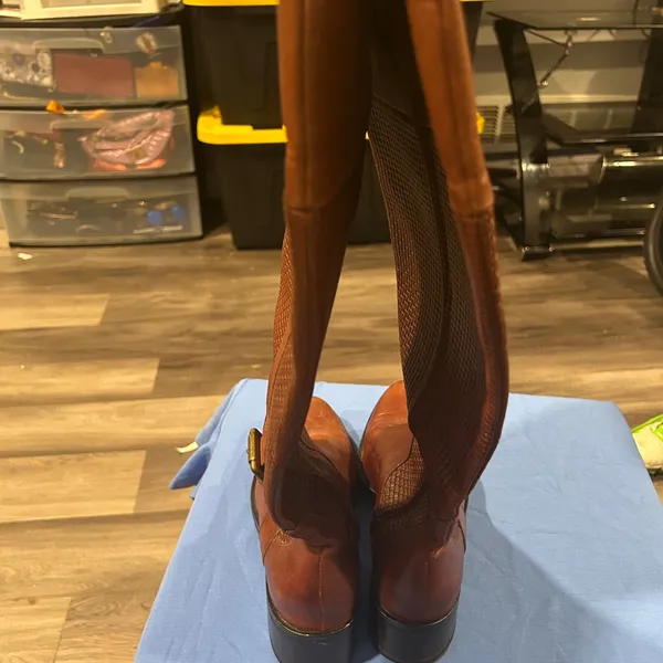 Brown Leather Knee - Image 2